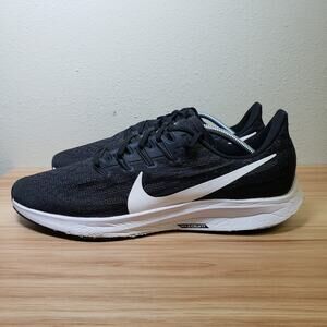 Nike Men's Size 12 Zoom Pegasus 36 Running Sneakers Black White Athletic Classic